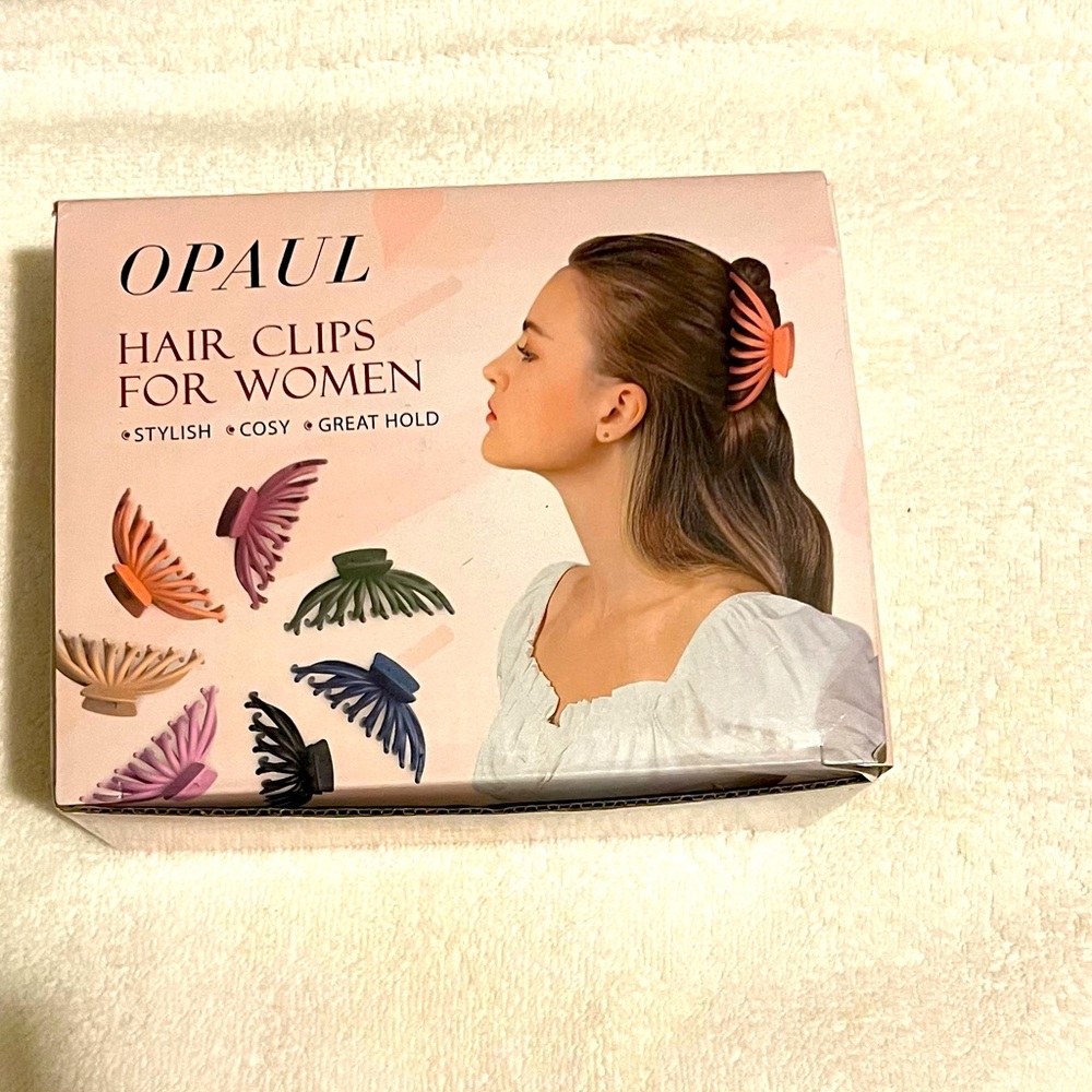 4 PACK HAIR CLIPS FOR WOMEN